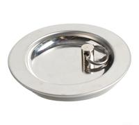 Tapón de drenaje para fregadero de cocina, cuenco de lavado de acero inoxidable 304 con asa, sellador de agujeros de residuos a prueba de olores, colador de lavabo ajustable para 78 mm a 85 mm de