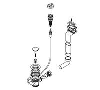 Franke Kitchen Systems - Sistema de desagüe para FRANKE Tina TAX y TAL 684 (incorporado en el fregadero 1 1/2")