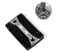 Tapón De Drenaje para Motocicleta, Tapa Llenado Aceite Motor, Cubierta Depósito Líquido Frenos Delantero para Suzuki GSR750 GSR400 GSR600 Reemplazo