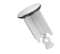 Tapón De Drenaje Universal De 40 Mm para Fregadero, Ideal para Cocina Y Baño, con Altura Ajustable, Fabricado En Latón Cromado, Duradero Y Reutilizable Tapón Lavabo