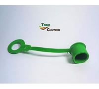 Tapon de enganche hidraulico hembra de media pulgada. Evita que entre suciedad en la boquilla hidráulica en las labores agrícolas o de obra.
