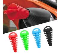 Tapón de Escape, SPRHR 4 Piezas Tapón de Lavado de Escape, Silenciador Moto Tubo Escape, Adecuado para la Mayoría de Motocicletas y Bicicletas de dos Tiempos (15-37 MM)