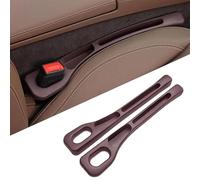 Tapón de Espacio Asiento de Coche,YouXiaor 2PCS Rellenadores para Asiento Coche Tira Relleno Para el Espacio del Asiento del AutomóVil Relleno Asiento de Coche Relleno Tapon Espacio (Marrón)