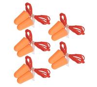 Tapón de espuma reutilizable con cordón para el trabajo, estudio, protección auditiva, cancelación de ruido, tapones para los oídos con reducción de ruido