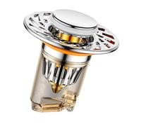 Tapón de filtro de drenaje para lavabos de baño, núcleos de latón grueso, control de botón, sistema de recogida de pelo, tapón emergente para fregadero de baño