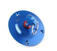 Tapón de Gasolina para Motocicleta Suzuki GSXR 1000 600 750 GSF 1200S y 1250 Bandit Protector de depósito de Gasolina con Llave (Azul)