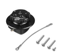 Tapón de gasolina universal Tapón de llenado combustible compatible con Husqvarna 701 Supermoto Enduro Long Range para LR 16-2024 2023(Black)