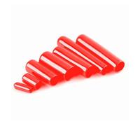 Tapón de goma rojo de 1,3-90 mm con manguito de sellado for tuerca, tapón blando(21 mm)