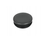 Tapón de lámina para tubo redondo 102mm - Negro - PE Polietileno - Tapones de cobertura - Cubierta de tubo de plástico resistente - para una protección perfecta