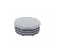 Tapón de lámina para tubo redondo de 150mm - Gris - PE polietileno - Tapones de cobertura - Cubierta de tubo de plástico resistente - para una protección perfecta