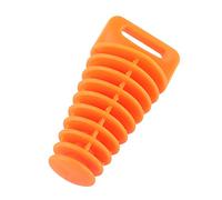 Tapón de lavado de escape de silenciador para moto Dirt Bike 2/4 tiempos, ATV Quad Kit de toma de lavado de silenciador de escape (naranja)+tapón para moto cross para lavado tapón para moto cross