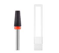 Tapón de lijado de uñas para manicura y pedicura, brocas de uñas, herramientas de limpieza de cutículas, accesorio de cabezal de molienda antipropiedades, cabezal de molienda para el hogar, extracción