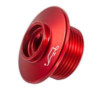 Tapón de Llenado de Aceite de Motor de Motocicleta M25x1,5 Tapón de Aceite de Aluminio para RSV4 RF/RR 2015-2019 para Tuono V4 1100 RR 2015-2019 (Rojo)