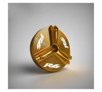 Tapón De Llenado De Aceite para Yamaha YZF-R6 YZFR6 2010-2023 Tapa del Depósito De Aceite para Motocicletas para Mantenimiento y Reparación(Oro)