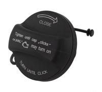 Tapón de llenado de combustible para BMW 1 para 3 5 Series X1 X3 para Mini Cooper - Tapa de tanque de gas de plástico negro con anillo de sujeción OE 16117222391