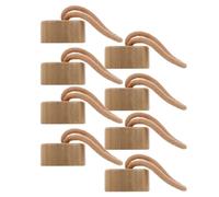 Tapón de Madera Hermético con Cordón, Repuesto 8 Piezas