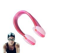 Tapón de nariz para natación, clips de nariz de silicona impermeables para piscina, accesorios de entrenamiento de piscina para hombres, mujeres, jóvenes, niños, niñas, adultos y adolescentes