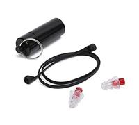 Tapón de oído de música, 22 x 67 mm, tapón reutilizable para los oídos, tapón para los oídos a prueba de ruido con cable de gel, botella de almacenamiento para la familia para conciertos