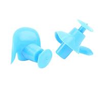 Tapón de oído espiral silicona para niños y adultos accesorio natación con suave no elástico ecológico diseño dividido izquierdo derecho un mejor ajuste reutilizable ligero portátil almacenamiento en