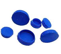 Tapón de orificio silicona, paquete 20 accesorios tapón tubería M30 ~ M68 - conector tapa extremo tornillo roscado macho, Aplicar a bombas agua Tubería drenaje tanque(M36*2)