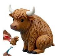 Tapón De Pasta Dentífrica,Impresión 3D Divertida Reutilizable | Dispensador De Tapón De Pasta Dentífrica Para Gatos Perros Y Vacas | Para Baño Viaje Dormitorio Hotel Apartamento Adultos Adolescentes