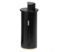 Tapón de perro de banco desplegable para carpintería, bloque de límite de cepillado de aleación de aluminio con freno de latón, placa deflectora de banco de trabajo de 26 mm para fresar, cortar y
