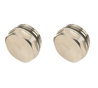 Tapón de purga de ventilación de aire del radiador manual Válvula Tapa ciega 1/2 "BSP x2