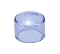 Tapón de PVC transparente for tubería de acuario, pecera, jardín, conectores de agua, tubo de UPVC, piezas for beber, diámetro interior de 20-63 mm(Inner Dia 20mm)