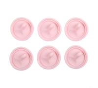 Tapón de repuesto de silicona para Owala Sway de 30 onzas y 40 onzas, paquete de 6 accesorios de tapa de inserción de sello a prueba de fugas, piezas de tapa para botellas de vaso, multicolor (rosa)