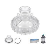Tapón de Repuesto para Filtro de Arena para el Bestway P6665, Transparente | Resistente a impactos, Resistente a la corrosión, sin herramientas, Duradero para uso prolongado, Mantenimiento de piscinas