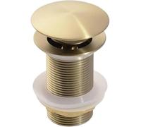 Tapón de repuesto para fregadero de baño, tapón desplegable para desagüe en oro cepillado, accesorios para lavabo