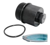 Tapón de retorno de piscina, junta de tapón de drenaje, cubierta de repuesto con junta tórica para tubería de spa, accesorios de tanque de natación