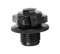 Tapón de rosca de inflado negro para piscinas Intex, válvulas de colchón de aire de repuesto para Cancún para ibiza Madrid, ajuste apretado para accesorios de drenaje de piscinas