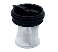 Tapón de salida de de , cubierta pequeña de bomba de | Pieza de repuesto para lavandería, 6,40 x 5,21 x 7,59 cm, filtro de pelusa para lavadoras, evita derrames de agua y fugas