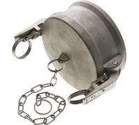 Tapón de seguridad de acero inoxidable Camlock DN 90 (4'') Tipo DC MIL-C-27487