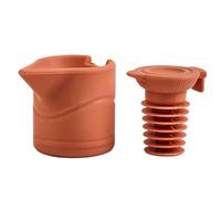 Tapón de silicona de repuesto para tapones de vino resistentes a derrames, selección multicolor que asegura la frescura, tapón de vino invertido a prueba de fugas