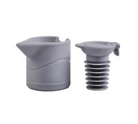 Tapón de silicona de repuesto para tapones de vino resistentes a derrames, selección multicolor que asegura la frescura, tapón de vino invertido a prueba de fugas