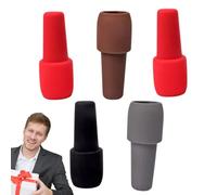 Tapón De Silicona Para Botella De Vino,Protector De Corcho De Vino De Silicona | Tapón De Recambio Para Botella,para Cocina, Bar, Fiestas, Bebidas, Reuniones, Bodas, Vacaciones, Champagne, Cerveza y