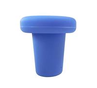 Tapón de silicona para vino, tapón de vino de , reutilizable, a prueba de fugas, alimenticio, soporta temperaturas de +240 °C a -40 °C para el hogar