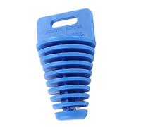 Tapón de Tubo de Escape, Ajuste Universal de Goma Sellado | Azul, diseño impermeable, evita la humedad, se adapta a motocicletas de 2/4 tiempos, compatible con vehículos todo terreno.