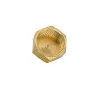 Tapón De Tubo Hexagonal Latón, 1/8 ", 1/4", 3/8, 1/2", 3/4, Conector Ajuste Tapa Extremo Hilo Femenino Macho(Female Plug,1l8)