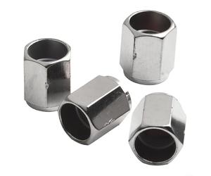 Tapón de válvula de neumático, juego de 4 cubiertas antipolvo de aluminio, color plateado para Lexus CT200h ES350 LX570 RX350 IS350 accesorios de rueda