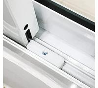 Tapón de ventana corredera Restrictor ventana bloque puerta titular mascota gato perro seguridad niño seguridad invisible tornillo autorroscante