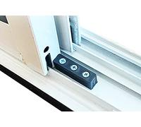 Tapón de ventana corredera Restrictor ventana bloque puerta titular mascota gato perro seguridad niño seguridad invisible tornillo autorroscante