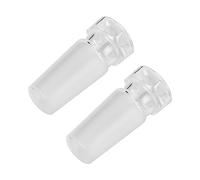 Tapón de vidrio de 2 piezas, tapón hueco de vidrio de cabeza hexagonal para junta exterior 24/40