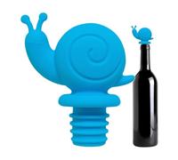 Tapón de vino - 3D silicona con forma de caracol, reutilizables para botellas de vino, para el hogar, restaurantes, cerveza, salsa de soja, cocina