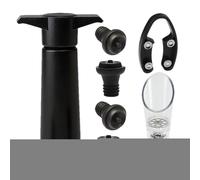 Tapón de vino, abridor de enchufes, aireador, vertedor, tapón de vino reutilizable al vacío, para hombres y mujeres, hogar, cocina, bar, boda, beber champán y cerveza
