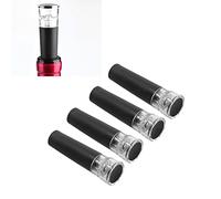 Tapón de Vino Al Vacío de 4 Uds., Tapón de Botella de Vino Tinto de Oxidación Lenta que Mantiene la Frescura, Tapón de Botella de Vino Reutilizable a Prueba de Fugas
