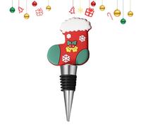 Tapón de vino de Navidad | Tapón sellado para botellas de vino - de botella para botellas de vidrio, cerveza, de sellado para todo tipo, leche de soja