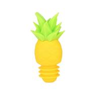 Tapón de vino de piña, sellador de botellas reutilizable, tapa de conservación de bebidas de 2,68x1,06 pulgadas con efecto de sellado hermético, tapa de botella de silicona, tapón de bebida con acabad